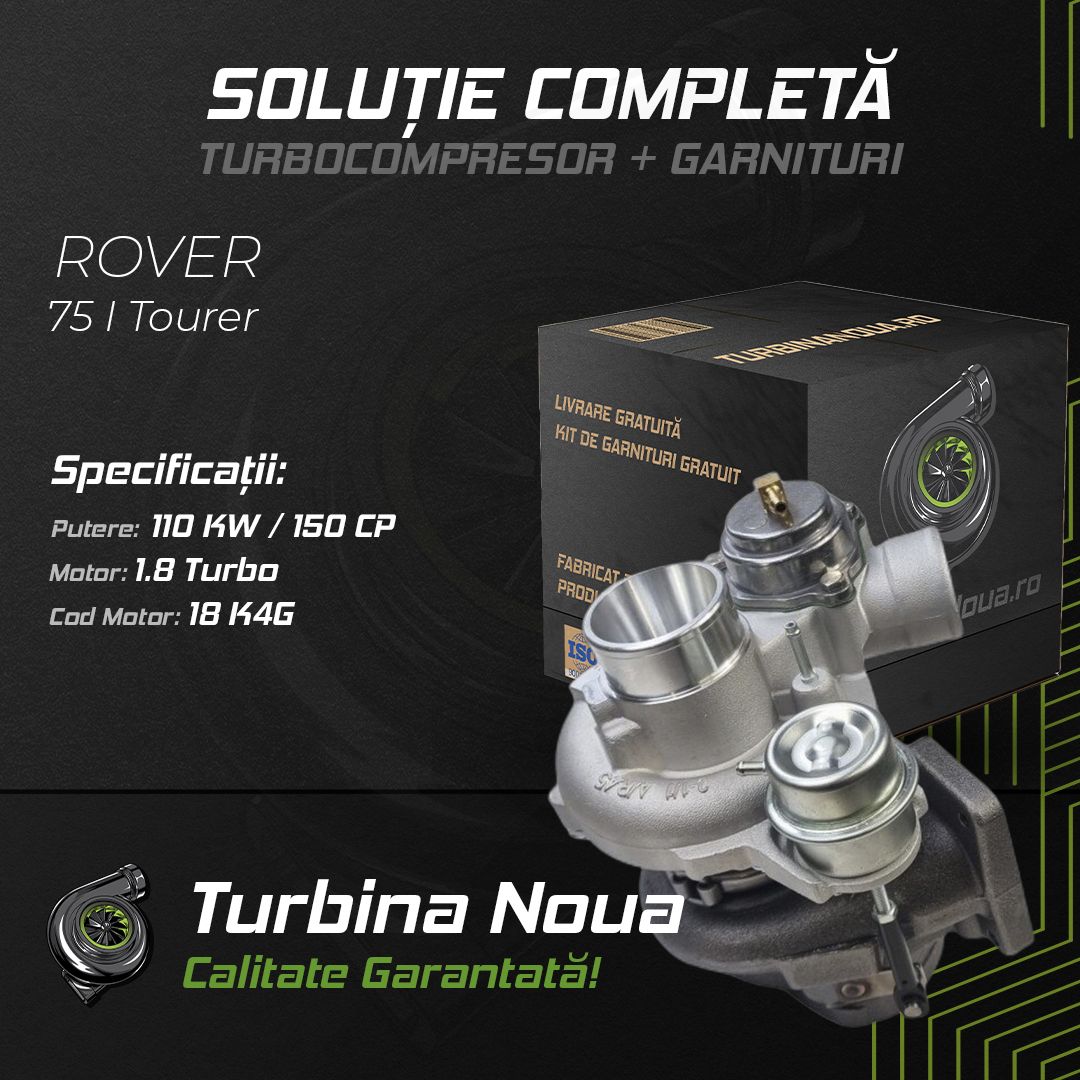 Turbina ROVER 75 I Tourer 1.8 Turbo 110 KW / 150 CP Noua - Image 2