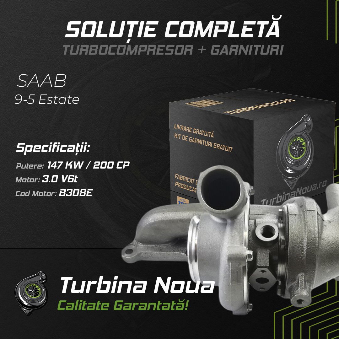 Turbina SAAB 9-5 Estate 3.0 V6t 147 KW / 200 CP Noua - Image 2