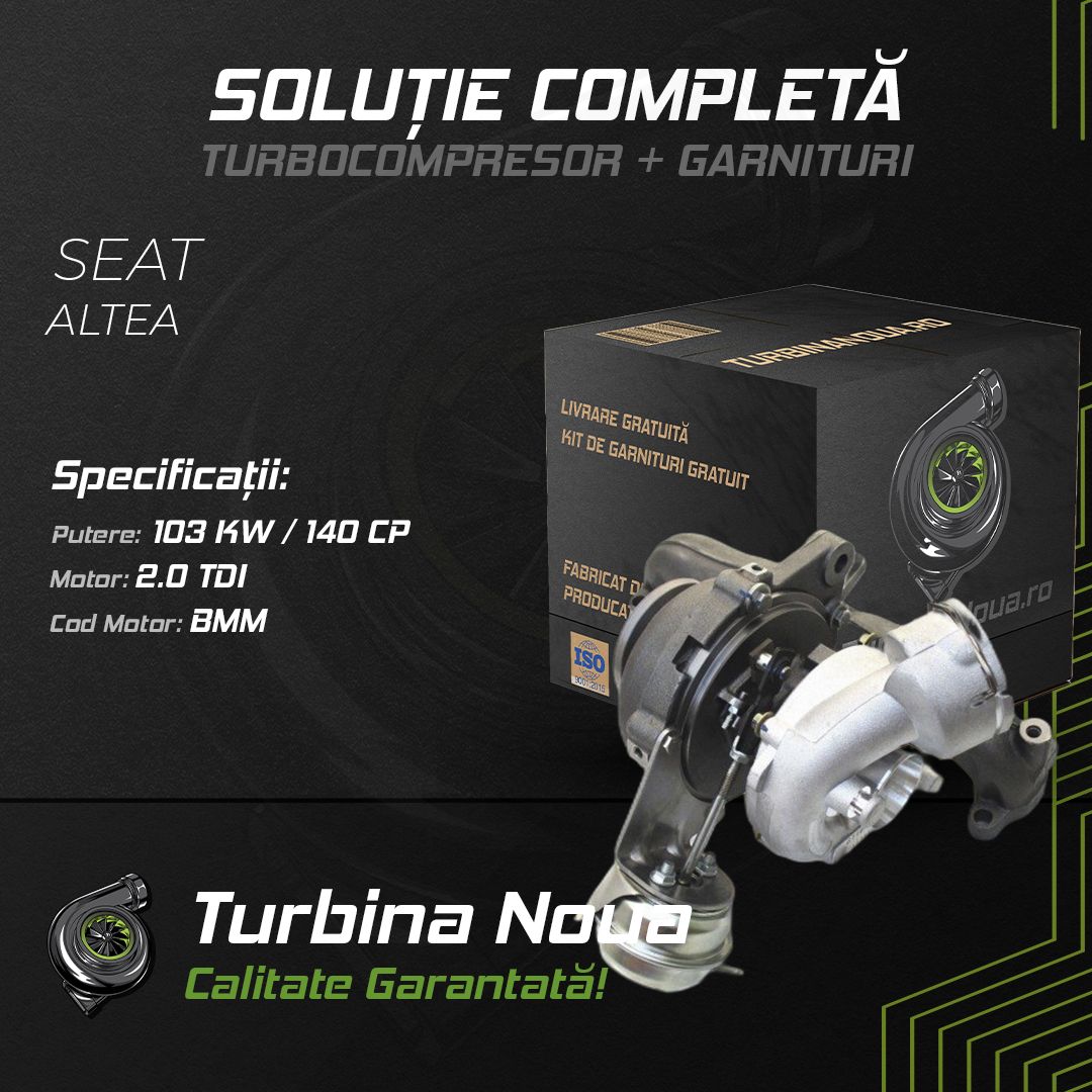 Turbina SEAT ALTEA 2.0 TDI 103 KW / 140 CP Noua - Image 2