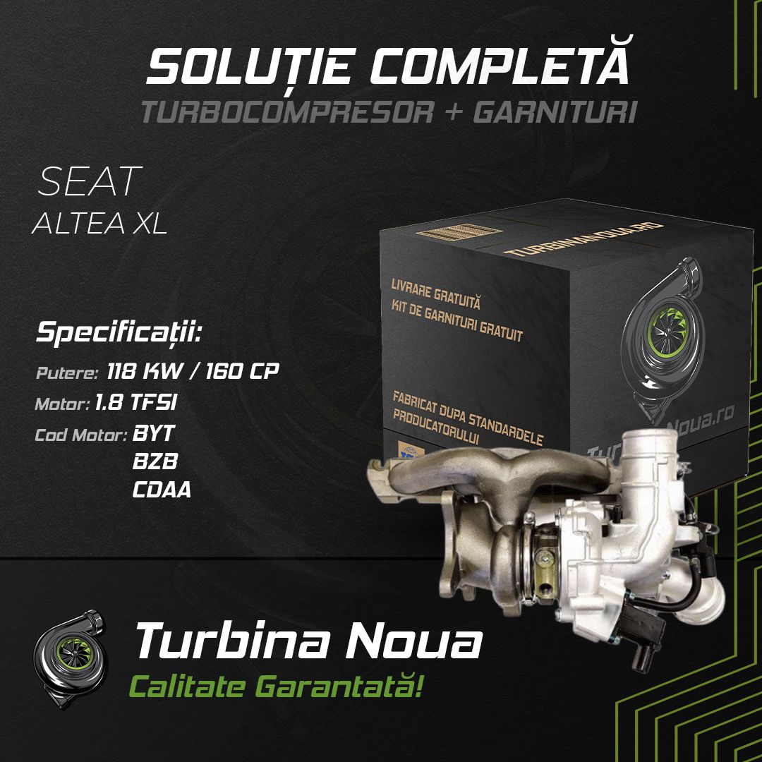 Turbina SEAT ALTEA XL 1.8 TFSI 118 KW / 160 CP Noua - Image 2