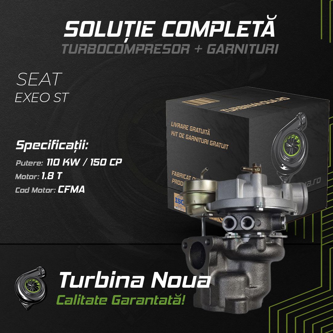 Turbina SEAT EXEO ST 1.8 T 110 KW / 150 CP Noua - Image 2