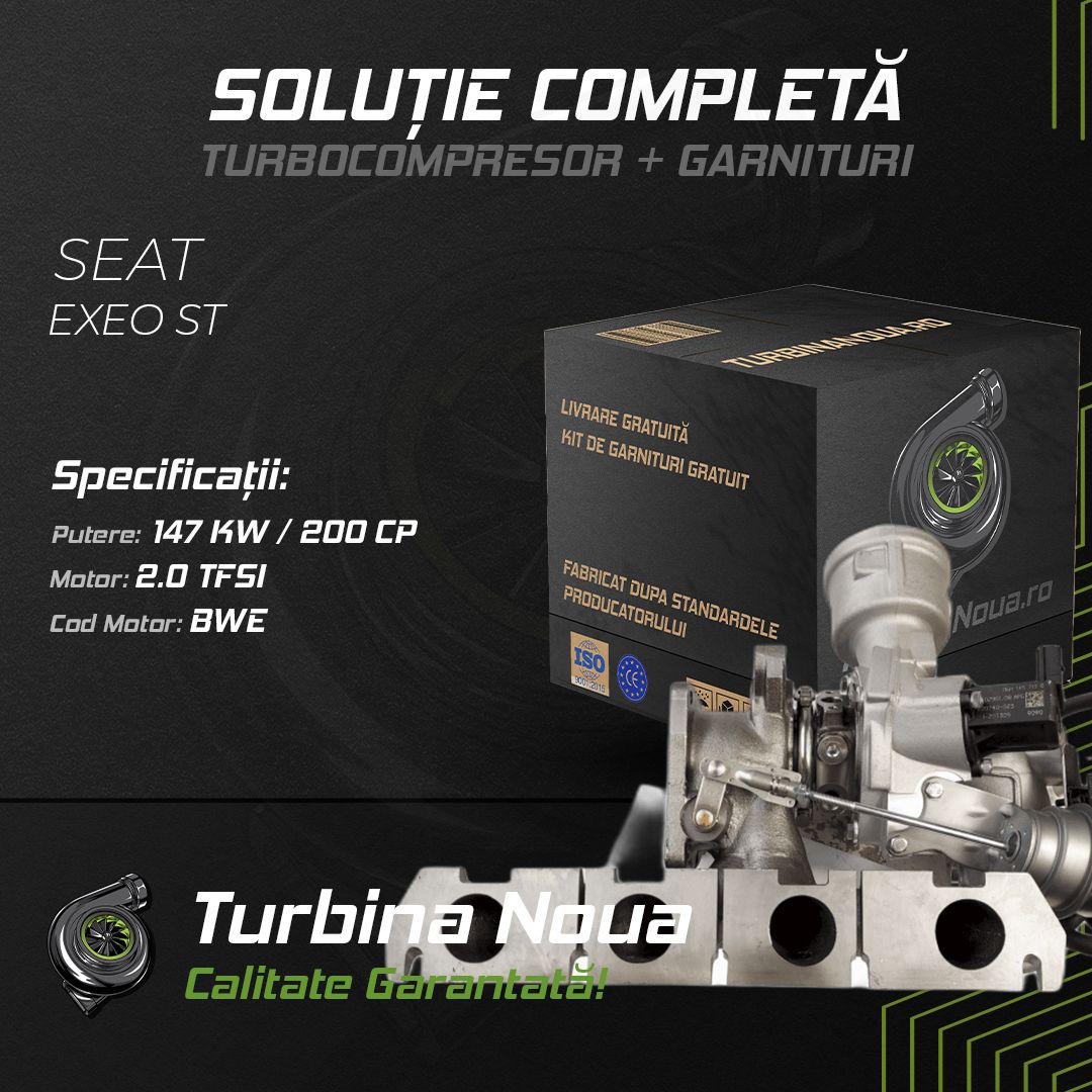 Turbina SEAT EXEO ST 2.0 TFSI 147 KW / 200 CP Noua - Image 2