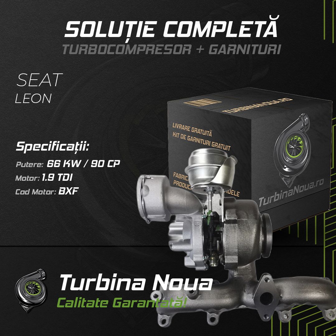 Turbina SEAT LEON 1.9 TDI 66 KW / 90 CP Noua - Image 2