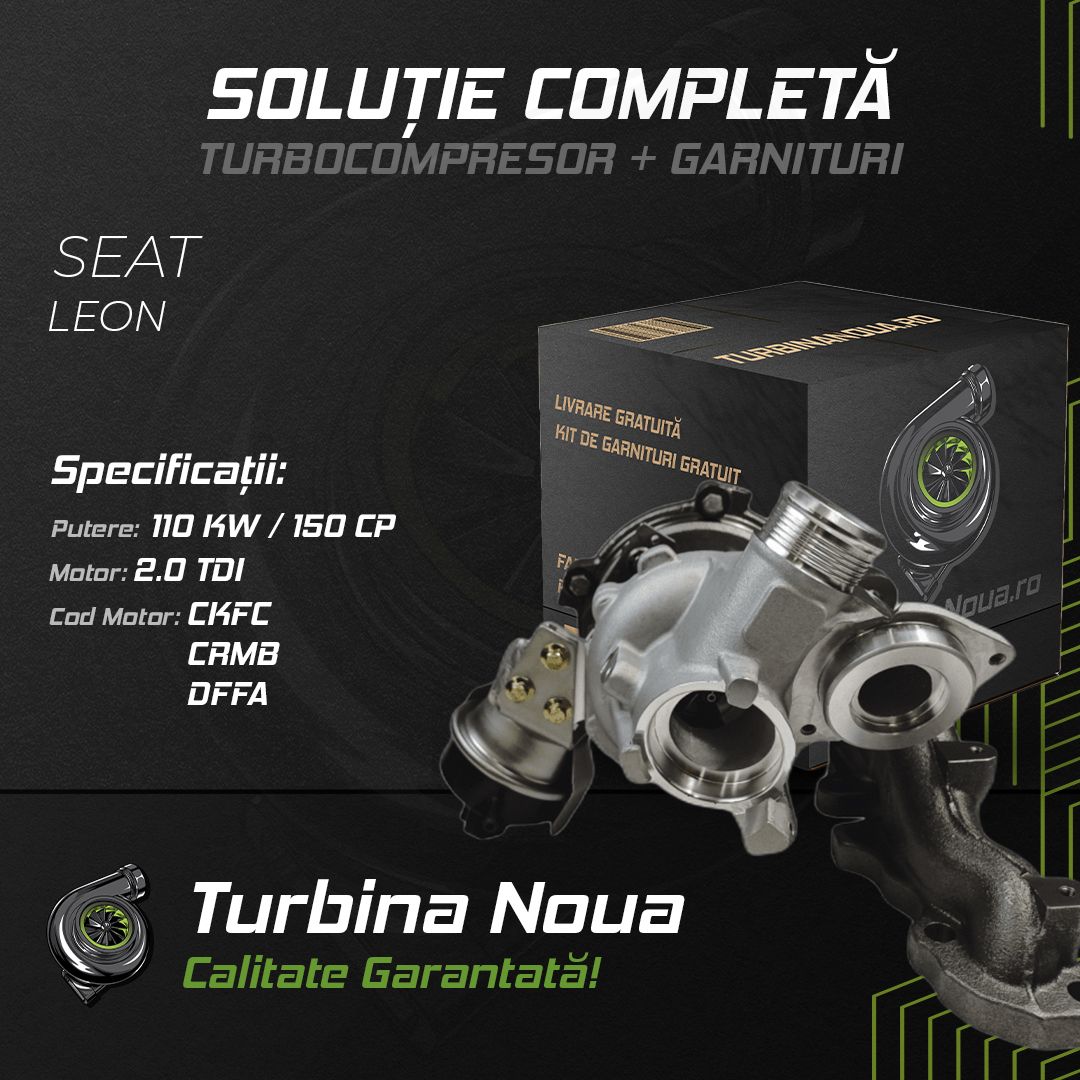 Turbina SEAT LEON 2.0 TDI 110 KW / 150 CP Noua - Image 2