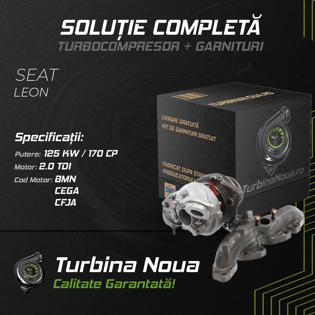 Turbina SEAT LEON 2.0 TDI 125 KW / 170 CP Noua - Image 2