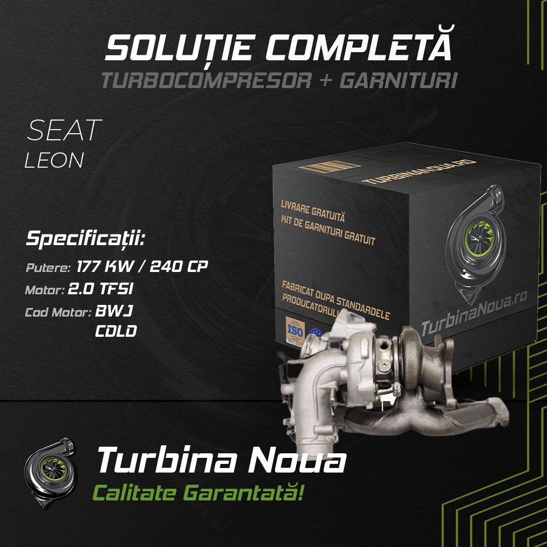 Turbina SEAT LEON 2.0 TFSI 177 KW / 240 CP Noua - Image 2