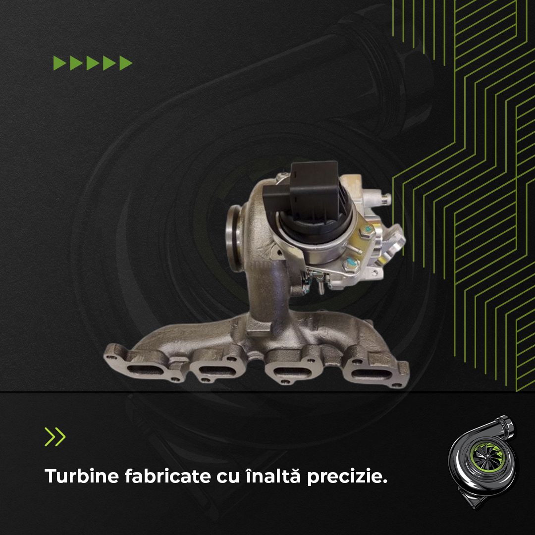 Turbina SKODA RAPID 1.6 TDI 77 KW / 105 CP Noua - Image 3