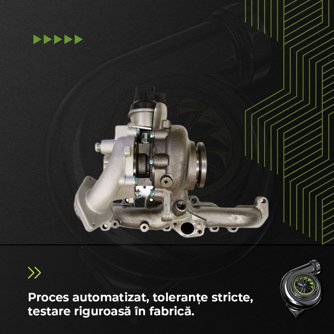 Turbina SKODA RAPID Spaceback 1.6 TDI 77 KW / 105 CP Noua - Image 4