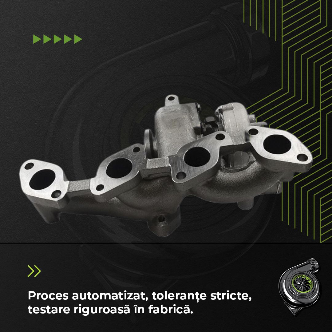 Turbina SKODA SUPERB II 2.0 TDI 16V 103 KW / 140 CP Noua - Image 4