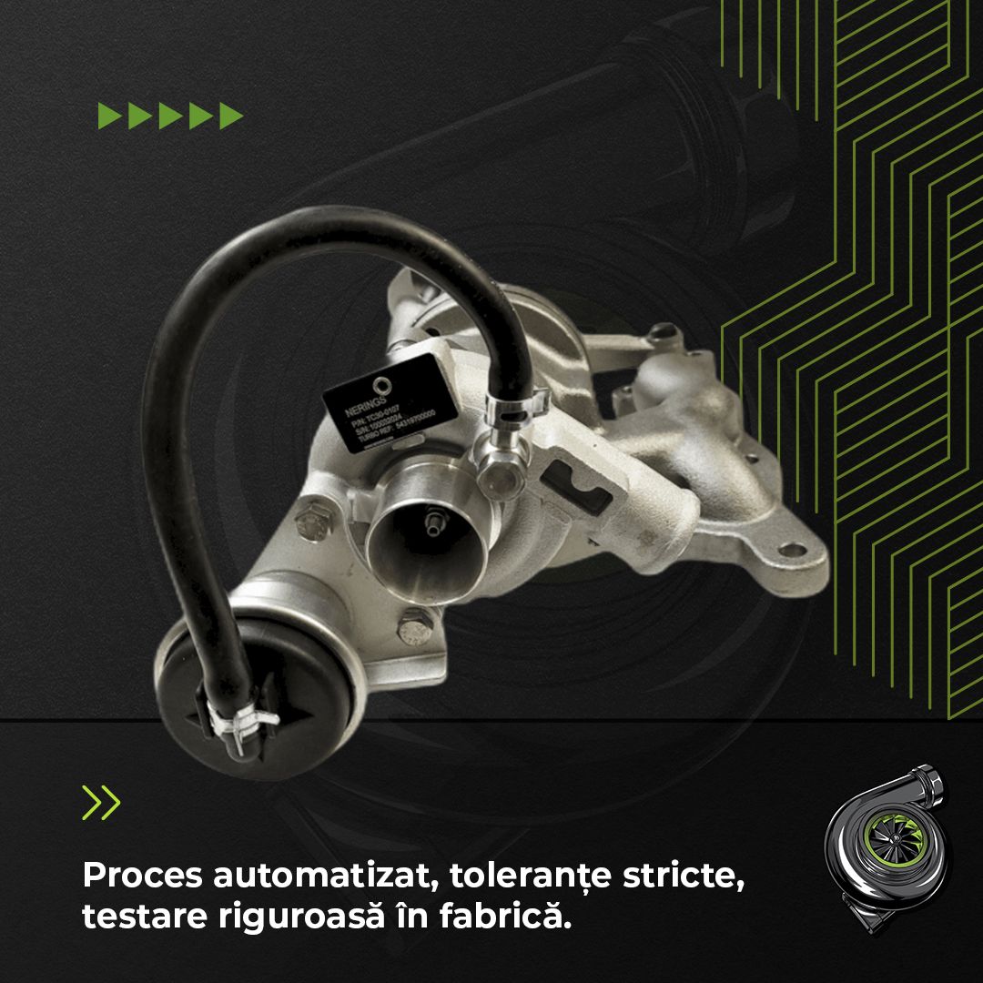 Turbina SMART CITY-COUPE 0.8 CDI 30 KW / 41 CP Noua - Image 4