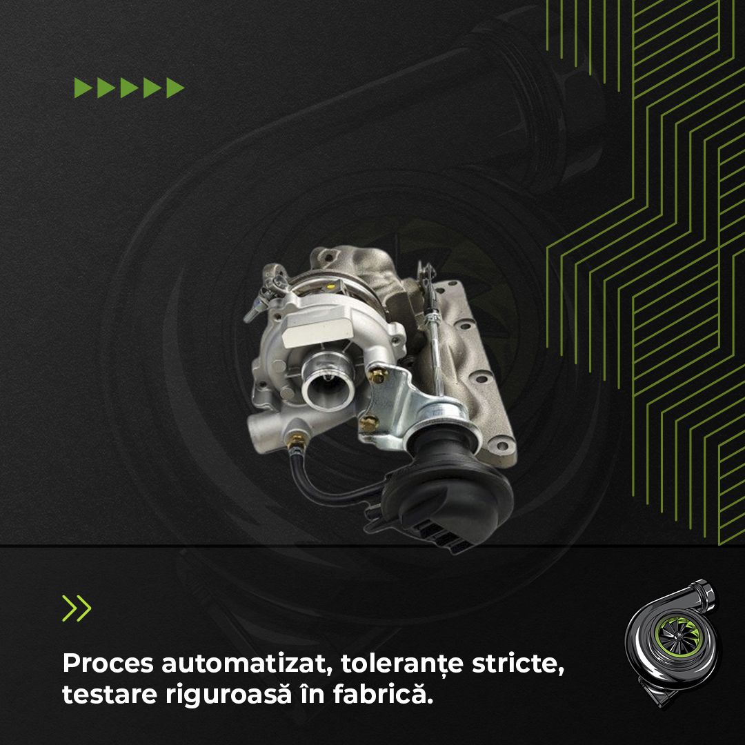 Turbina SMART FORTWO Coupe 0.7 37 KW / 50 CP Noua - Image 4