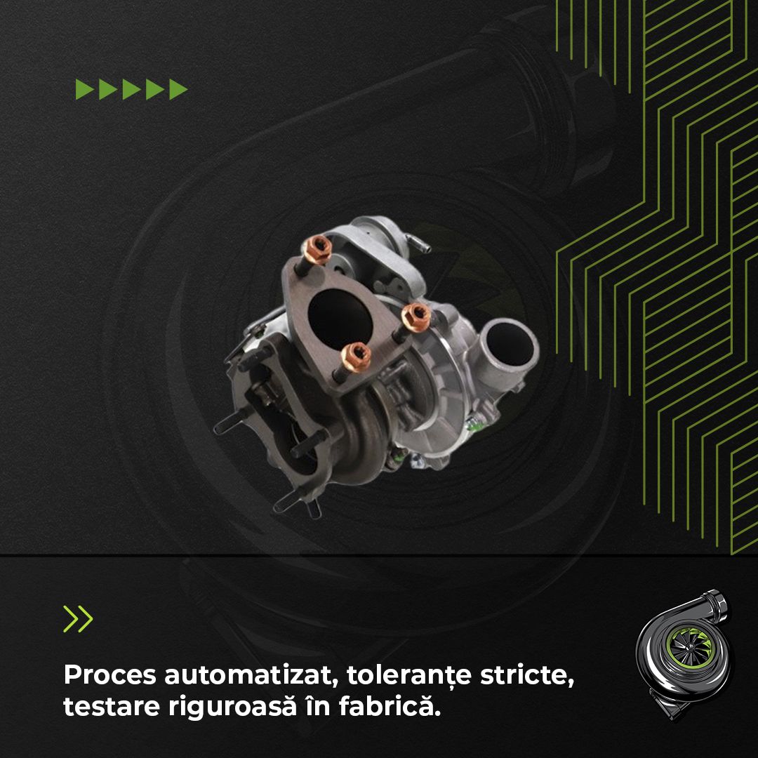 Turbina TOYOTA DYNA 2.5 D4d 65 KW / 88 CP Noua - Image 4