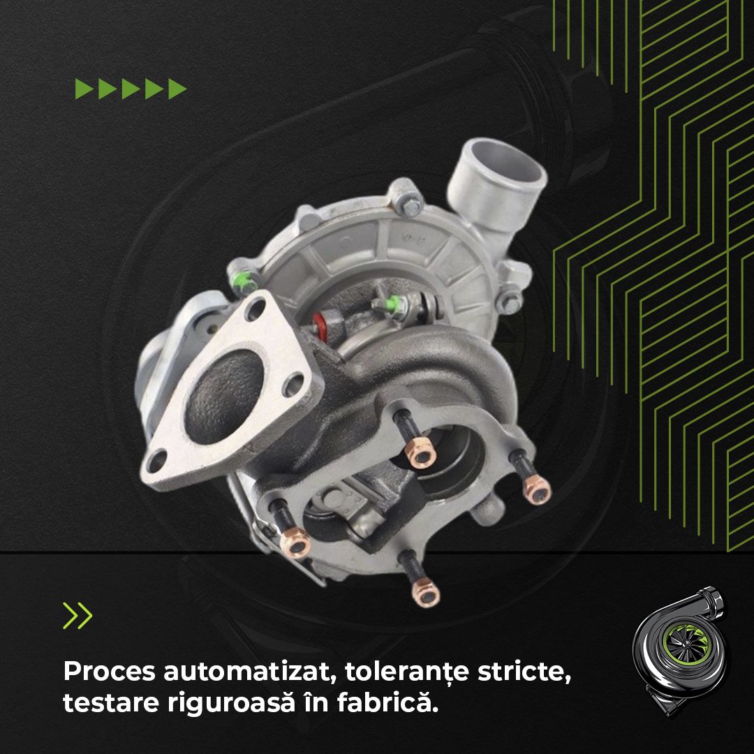 Turbina TOYOTA DYNA 2.5 D4d 65 KW / 88 CP Noua - Image 4