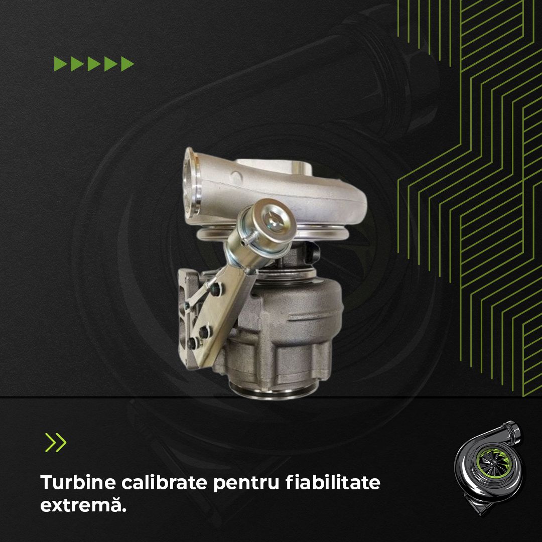 Turbina VOLVO FM III 420 LNG 309 KW / 420 CP Noua - Image 6