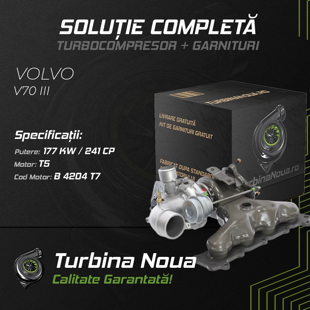 Turbina VOLVO V70 III T5 177 KW / 241 CP Noua - Image 2