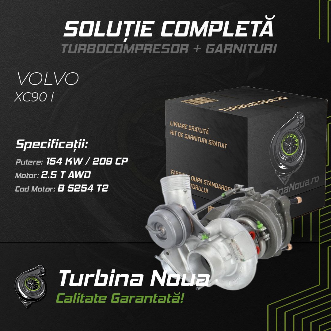 Turbina VOLVO XC90 I 2.5 T AWD 154 KW / 209 CP Noua - Image 2