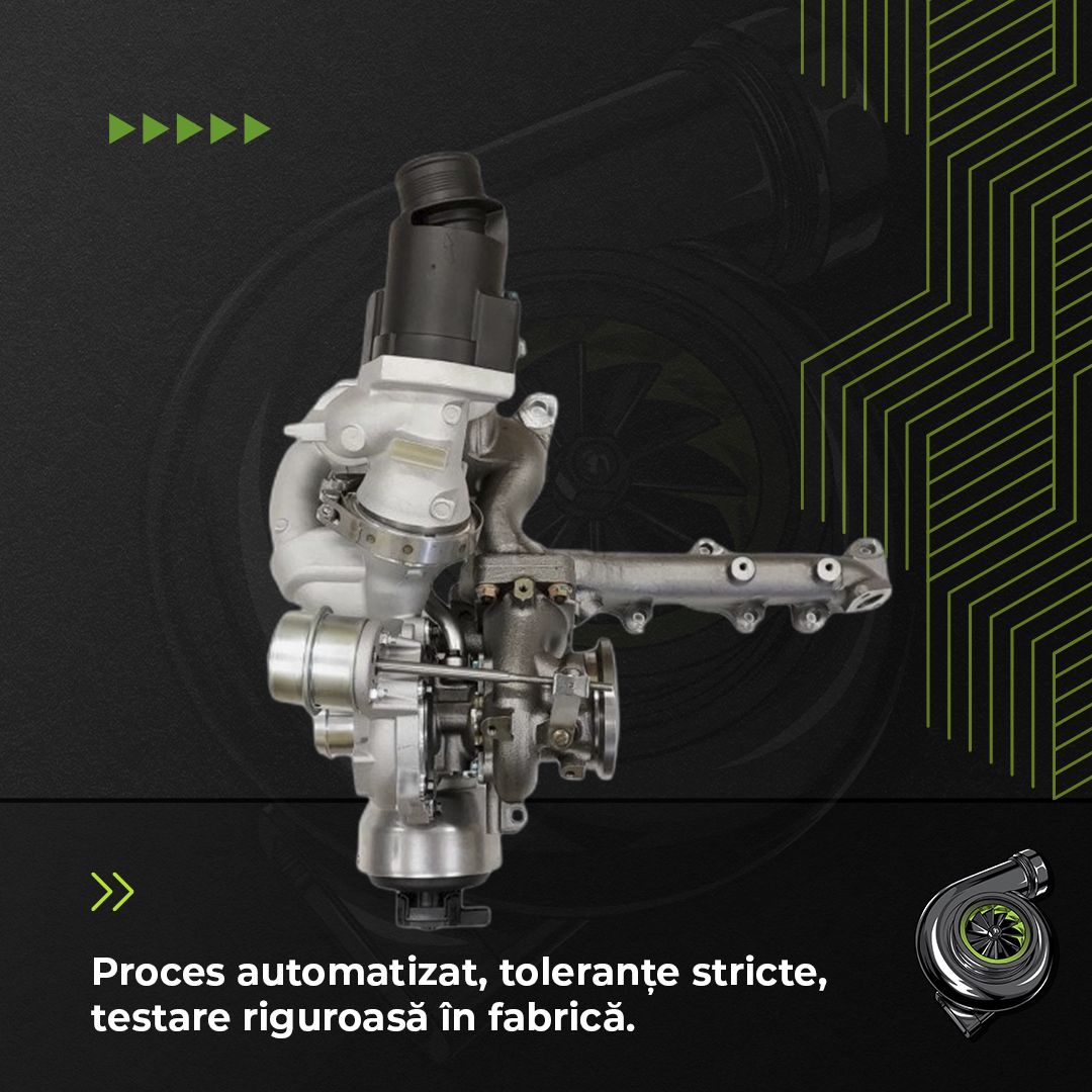 Turbina VW AMAROK 2.0 BiTDI 4motion 120 KW / 163 CP Noua - Image 4