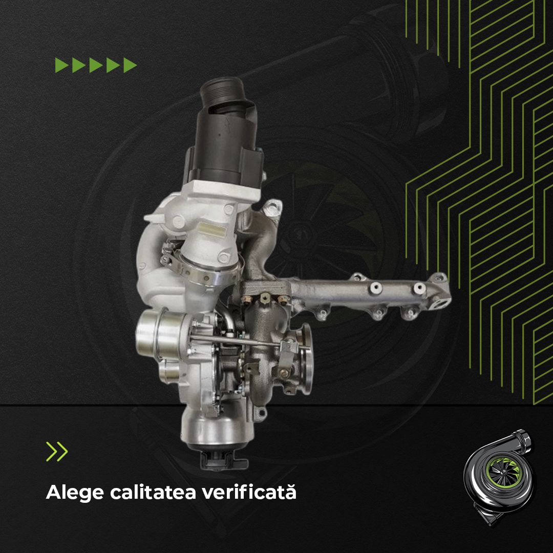 Turbina VW AMAROK 2.0 BiTDI 4motion 120 KW / 163 CP Noua - Image 5