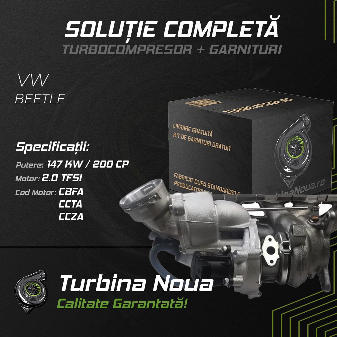 Turbina VW BEETLE 2.0 TFSI 147 KW / 200 CP Noua - Image 2