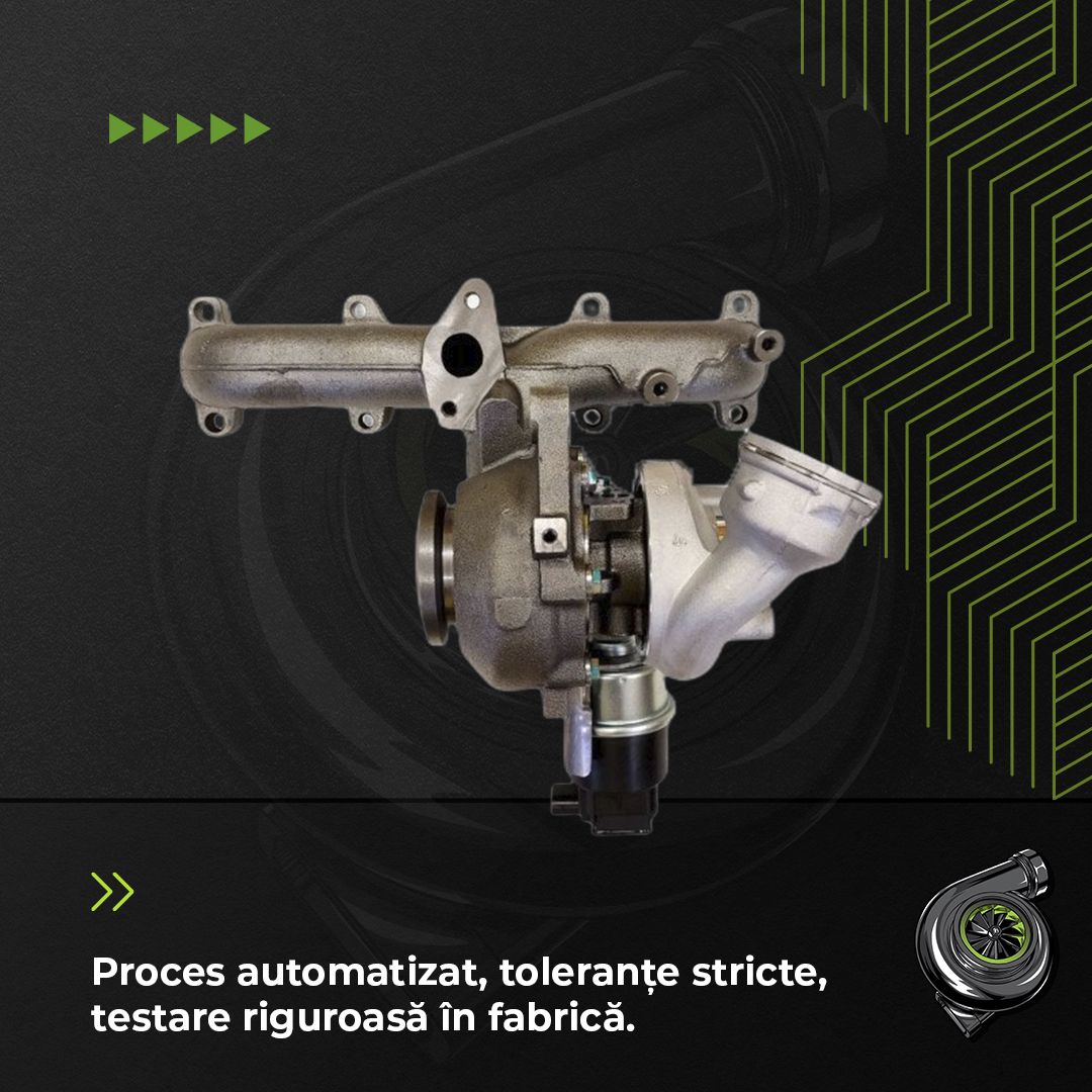 Turbina VW BORA I 1.9 TDI 110 KW / 150 CP Noua - Image 4