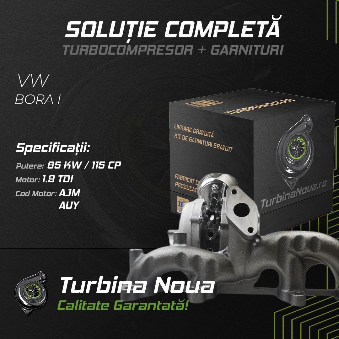 Turbina VW BORA I 1.9 TDI 85 KW / 115 CP Noua - Image 2