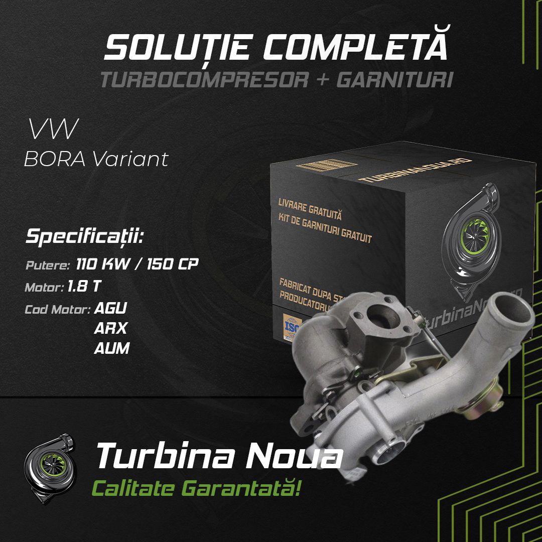 Turbina VW BORA Variant 1.8 T 110 KW / 150 CP Noua - Image 2