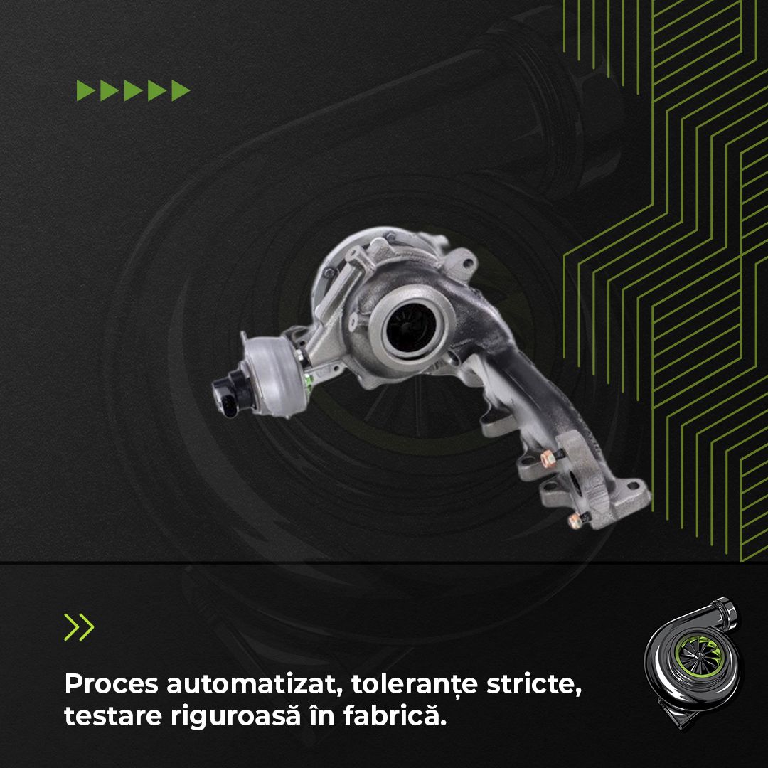 Turbina VW CRAFTER 30-50 Van 2.0 TDI 103 KW / 140 CP Noua - Image 4