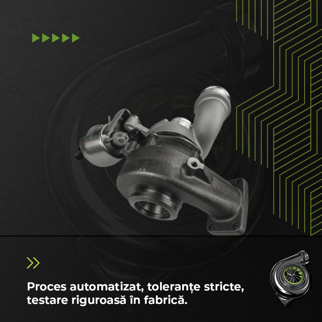 Turbina VW CRAFTER 30-50 Van 2.5 TDI 65 KW / 88 CP Noua - Image 4