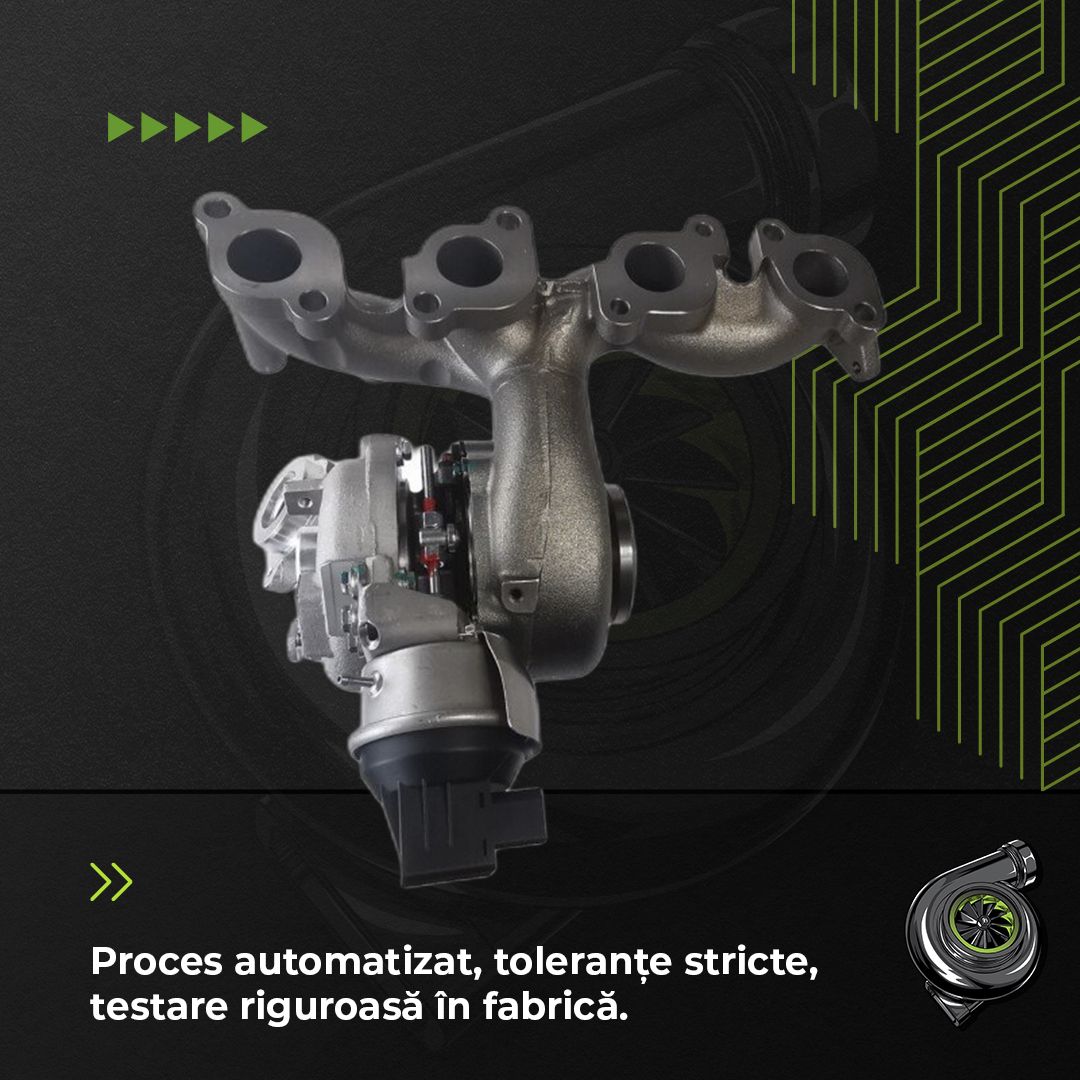 Turbina VW JETTA III 2.0 TDI 16V 103 KW / 140 CP Noua - Image 4
