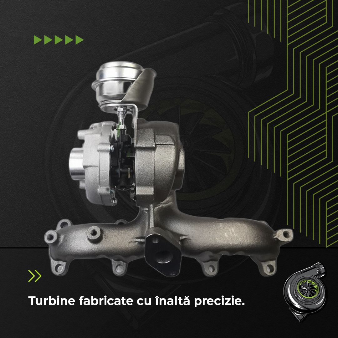 Turbina VW NEW BEETLE 1.9 TDI 66 KW / 90 CP Noua - Image 3