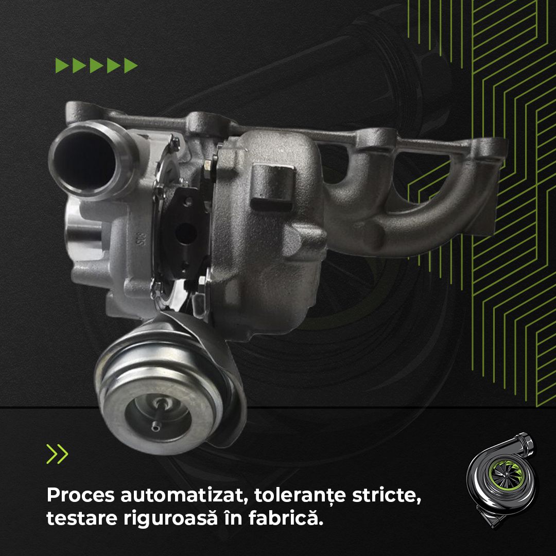 Turbina VW NEW BEETLE 1.9 TDI 66 KW / 90 CP Noua - Image 4