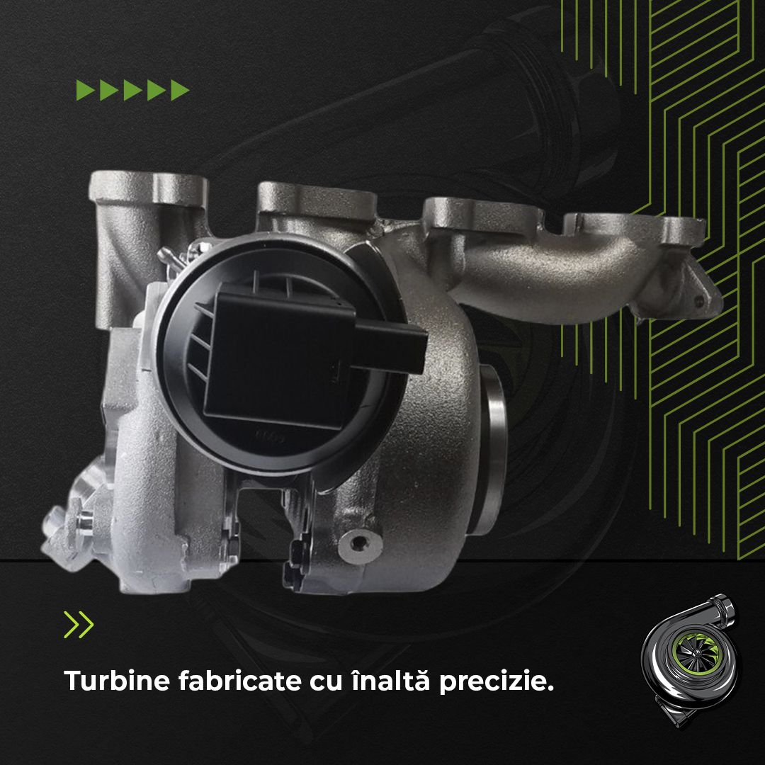 Turbina VW PASSAT B6 2.0 TDI 100 KW / 136 CP Noua - Image 3