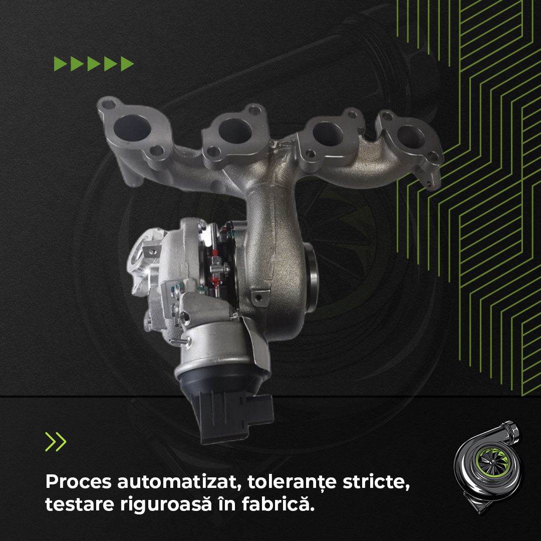 Turbina VW PASSAT B6 2.0 TDI 16V 4motion 103 KW / 140 CP Noua - Image 4
