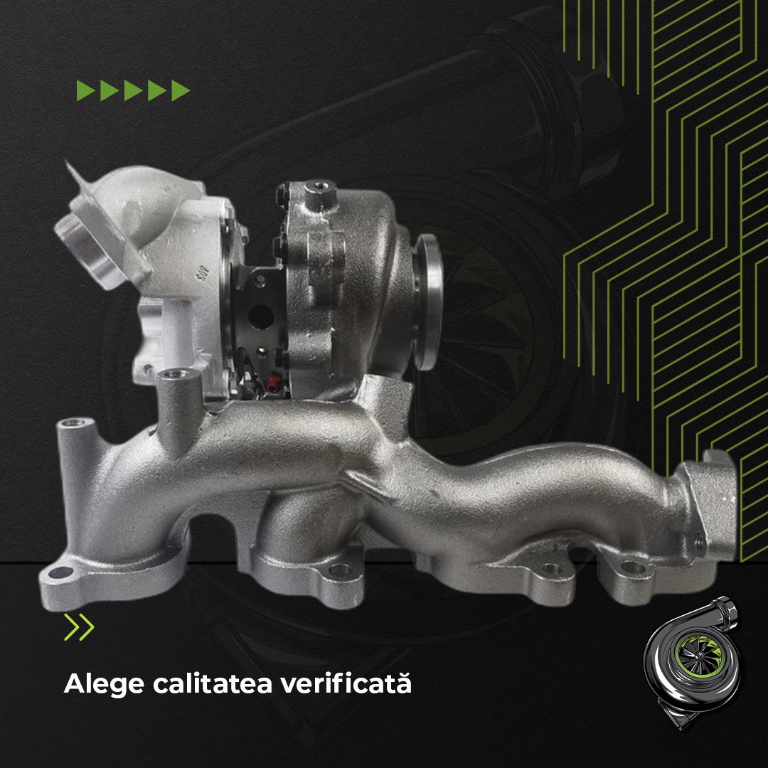 Turbina VW PASSAT B6 2.0 TDI 16V 4motion 103 KW / 140 CP Noua - Image 5