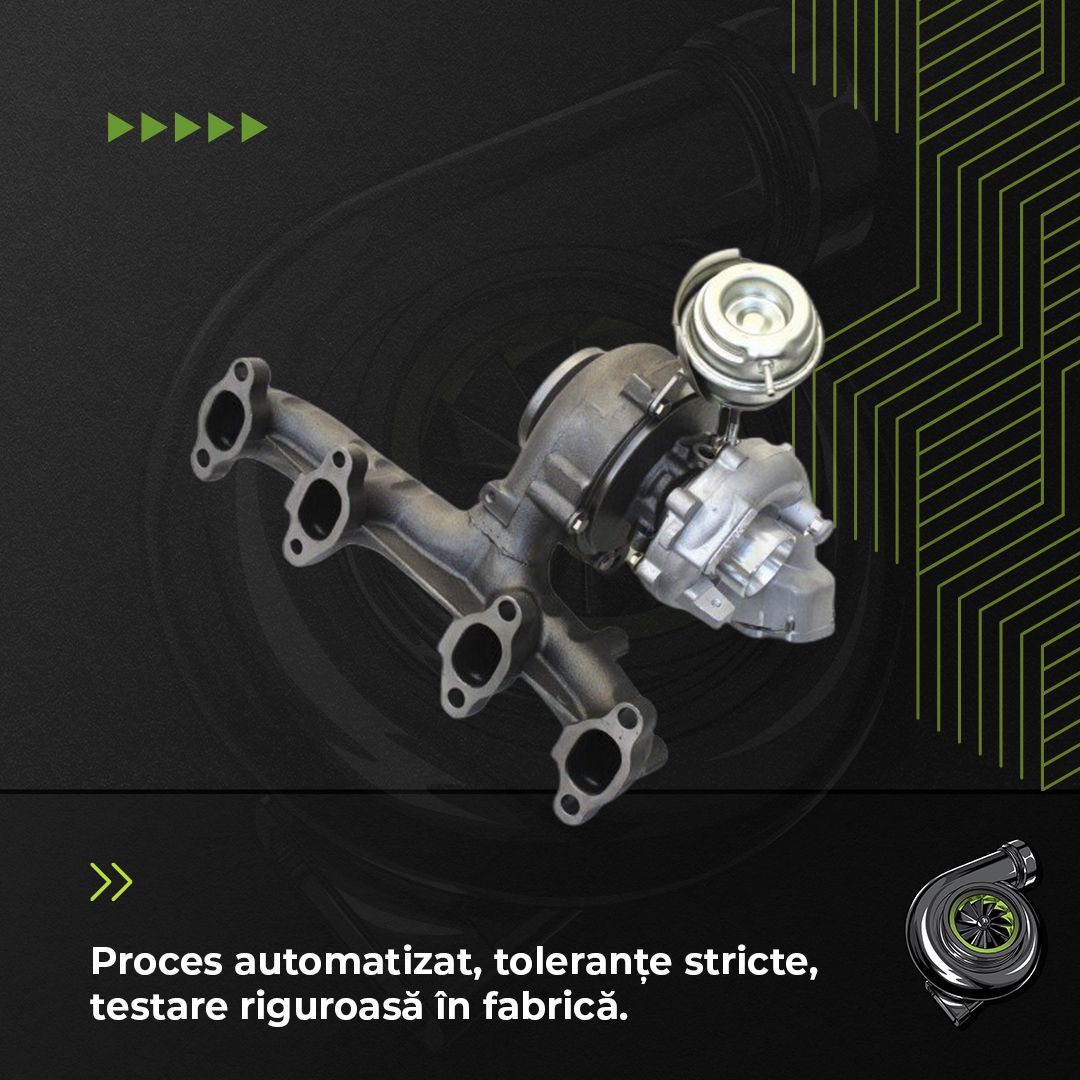 Turbina VW PASSAT B6 2.0 TDI 4motion 103 KW / 140 CP Noua - Image 4