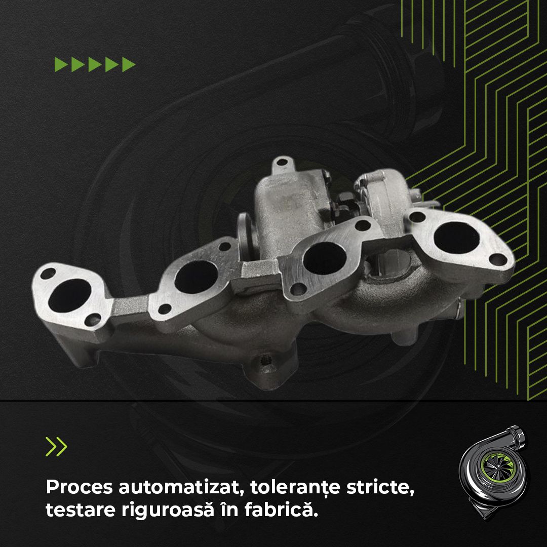 Turbina VW PASSAT B6 Variant 2.0 TDI 90 KW / 122 CP Noua - Image 4