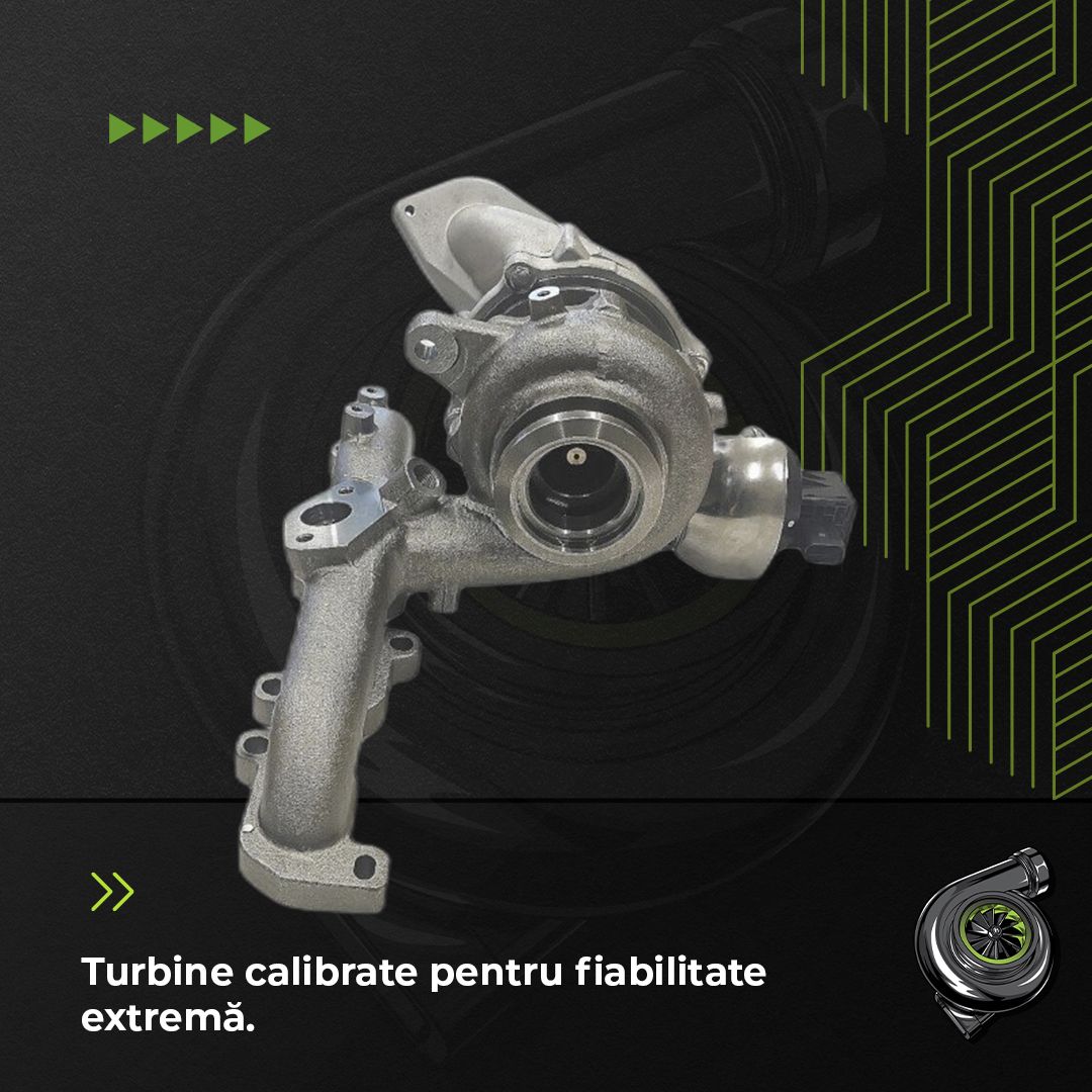 Turbina VW PASSAT B7 2.0 TDI 100 KW / 136 CP Noua - Image 6