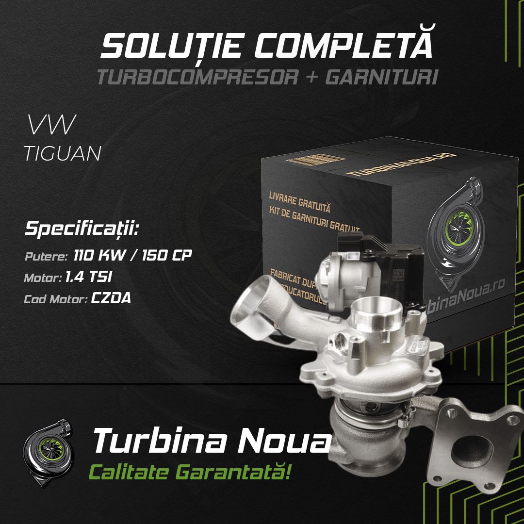 Turbina VW TIGUAN 1.4 TSI 110 KW / 150 CP Noua - Image 2