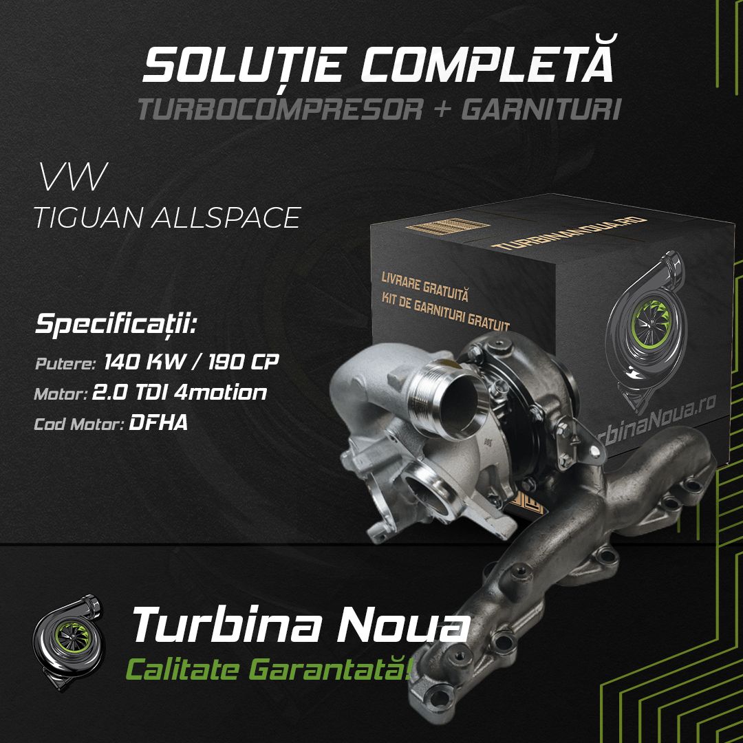 Turbina VW TIGUAN ALLSPACE 2.0 TDI 4motion 140 KW / 190 CP Noua - Image 2