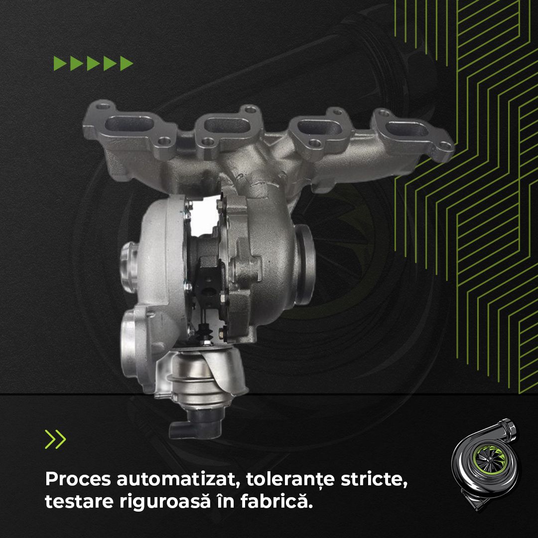 Turbina VW TRANSPORTER T6 Van 2.0 TDI 103 KW / 140 CP Noua - Image 4